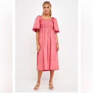 English Factory Smocked Dress